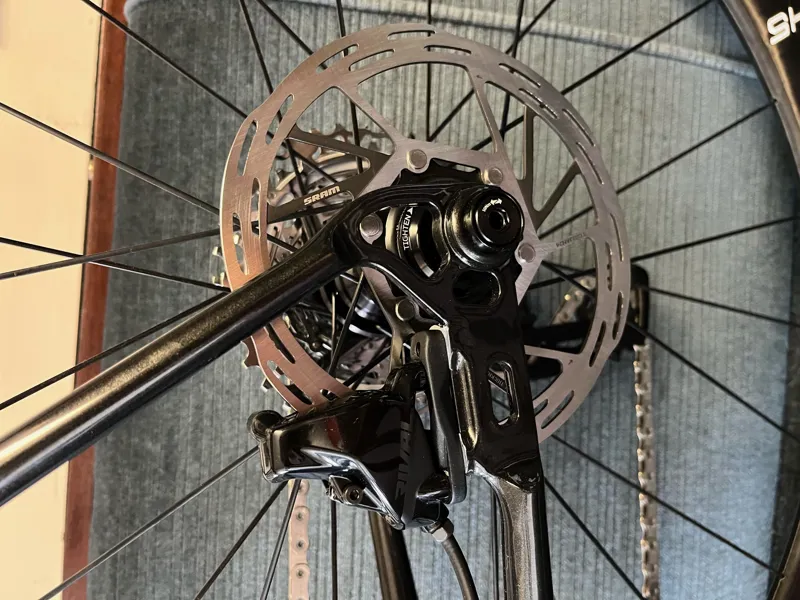 Rourke 853 Pro Team Steel Roadster 56cm in Red/Grey-1