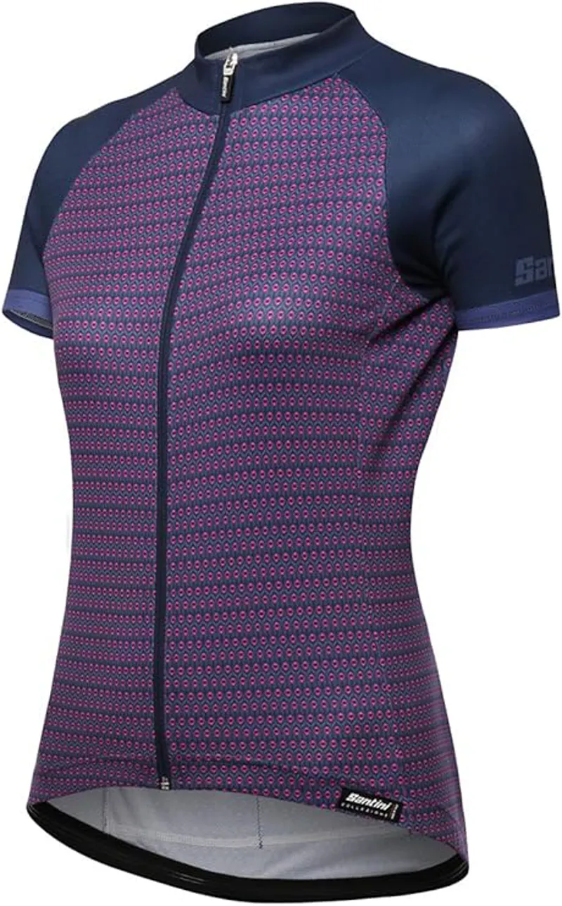 Santini Ritmo Womens SS Jersey Medium in Nautica Blue-1