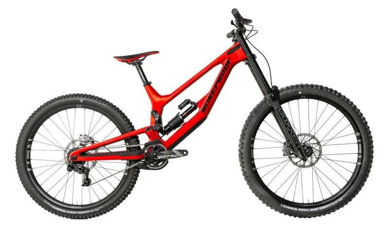 Nukeproof Dissent Carbon Pro 297 GX DH7 Downhill Bike In Red