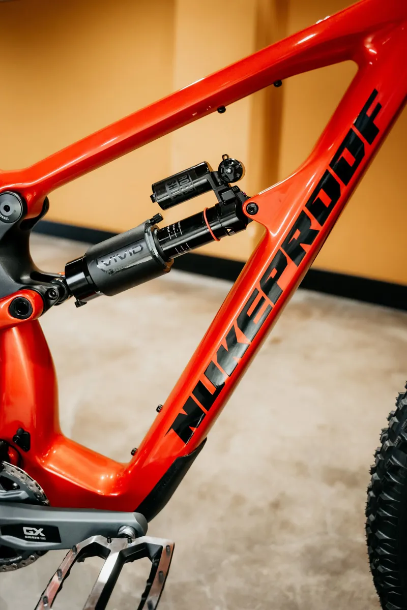 Nukeproof Mega Carbon 297/290 Mountain Bike in Red-5