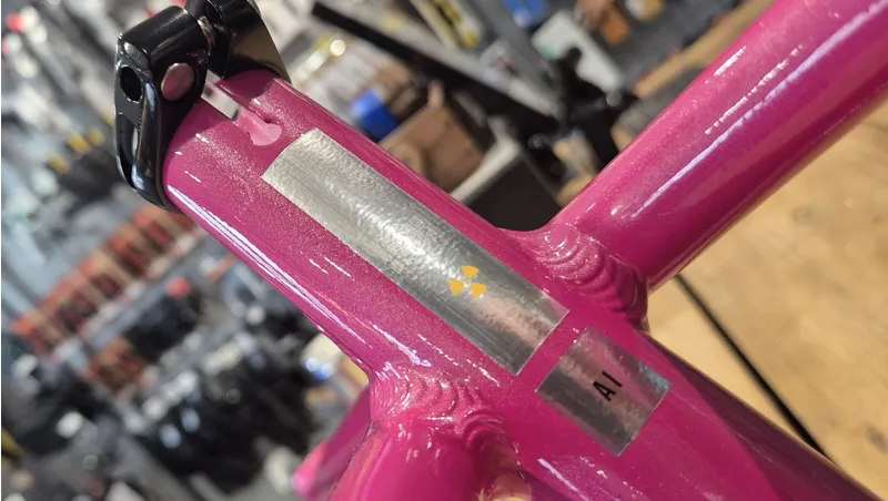 Nukeproof Scout 29 Custom Medium Frameset in Intense Pink-2
