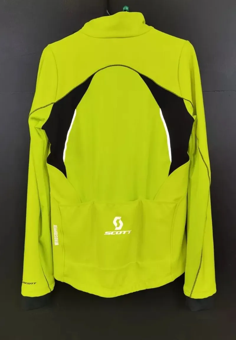 Scott AS Plus Premium Jacket Medium in Lime Green/Black-2