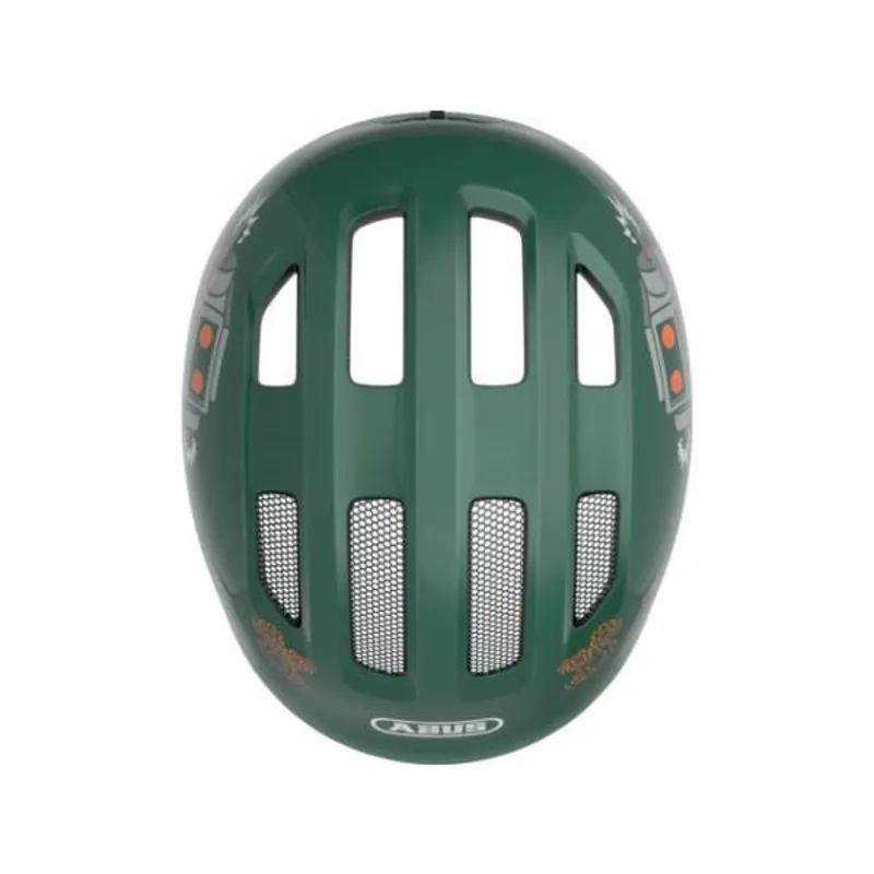 ABUS Smiley 3.0 Kids Robo Helmet Medium in Green -1