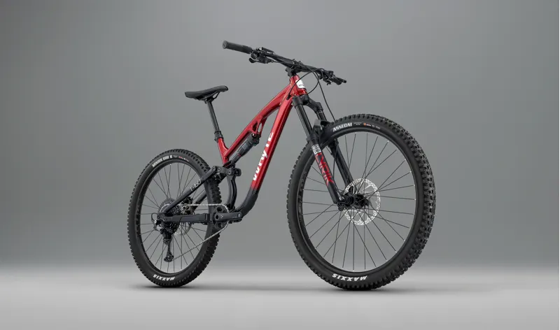 Whyte T-160 S Enduro Mountain Bike in Gloss Metallic Red with Matte Black-1