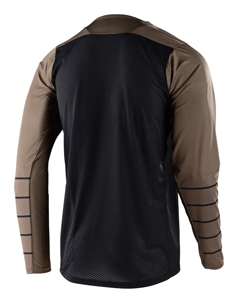 Troy Lee Designs Skyline Air Long Sleeve Jersey Pinstripe in Walnut-1