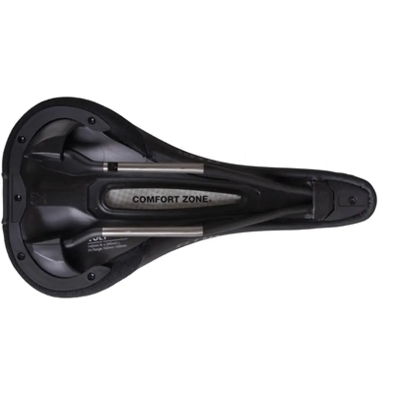 WTB Volt Narrow Steel Black Saddle, Steel/Black (W065-0584) WTB Volt Steel Mountain Bike Saddle