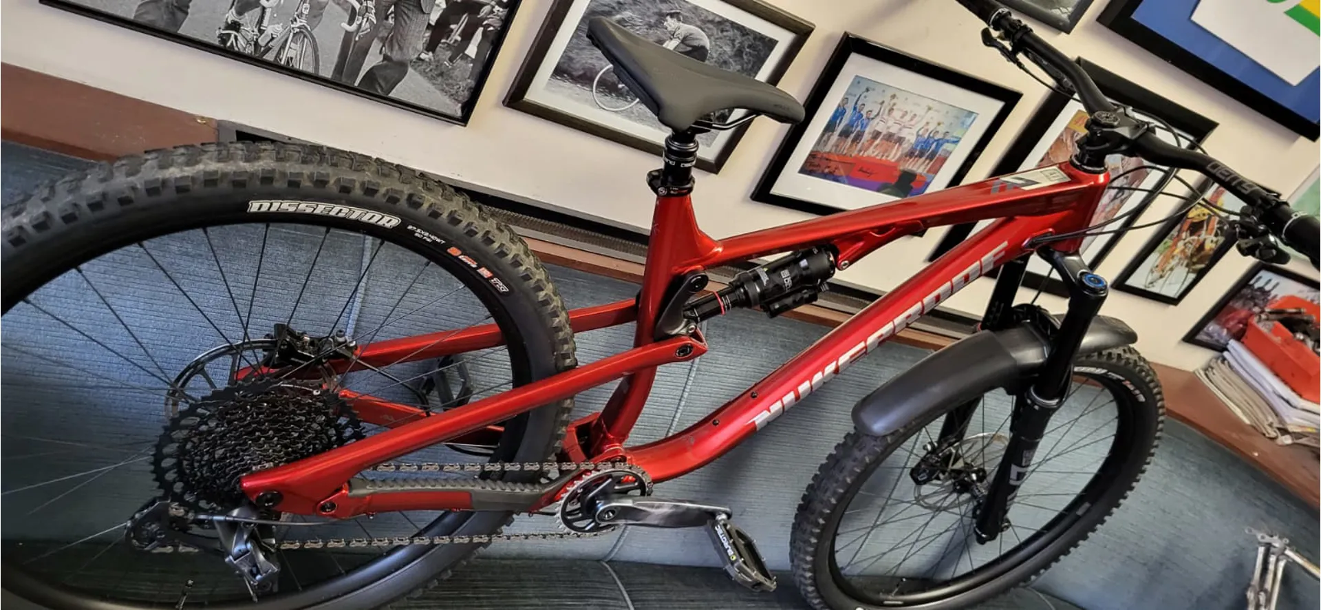 Nukeproof Reactor 275 Pro Alloy Large Second Hand in Rosso Red