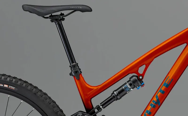Whyte T-140 RS Mountain Bike in Tiger Orange-4