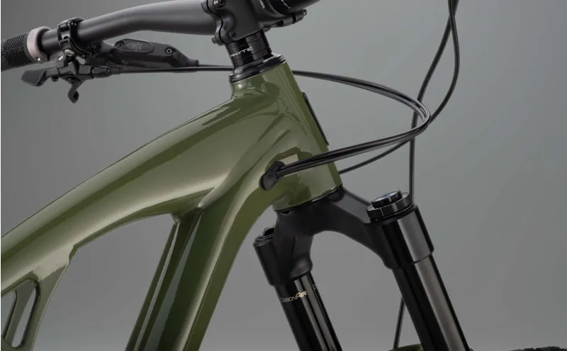 Whyte Bikes T-160 RS Enduro Mountain Bike in Gloss Green with Matt Black-4