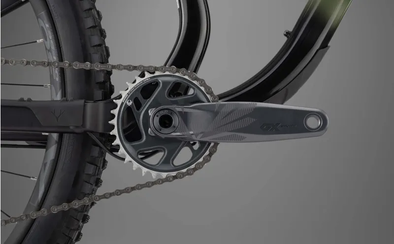 Whyte Bikes T-160 RS Enduro Mountain Bike in Gloss Green with Matt Black-6