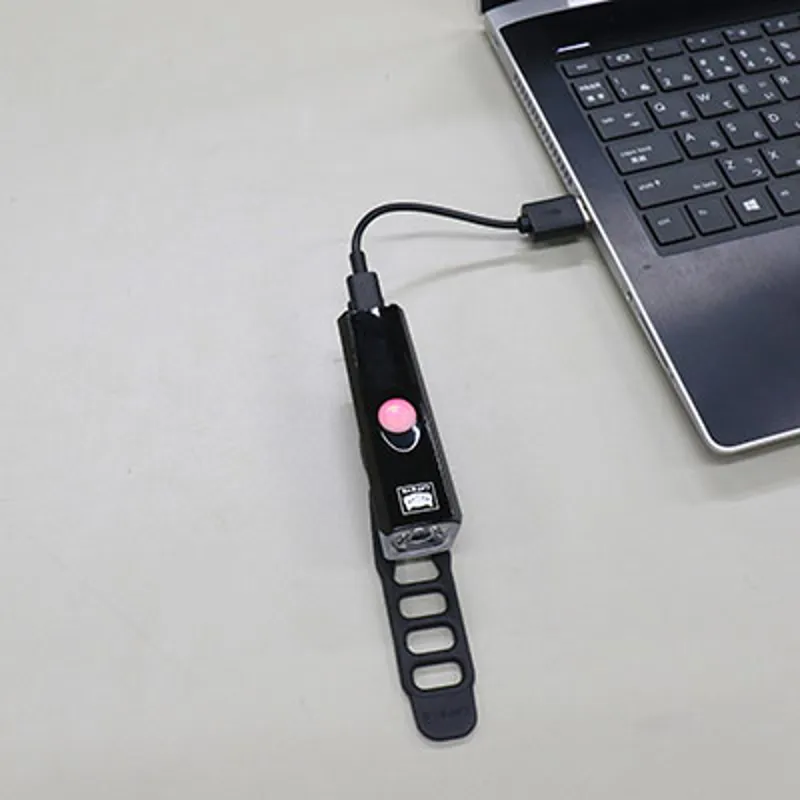 Cateye Ampp 200 II Front Bike Light: USB- C in Black-2
