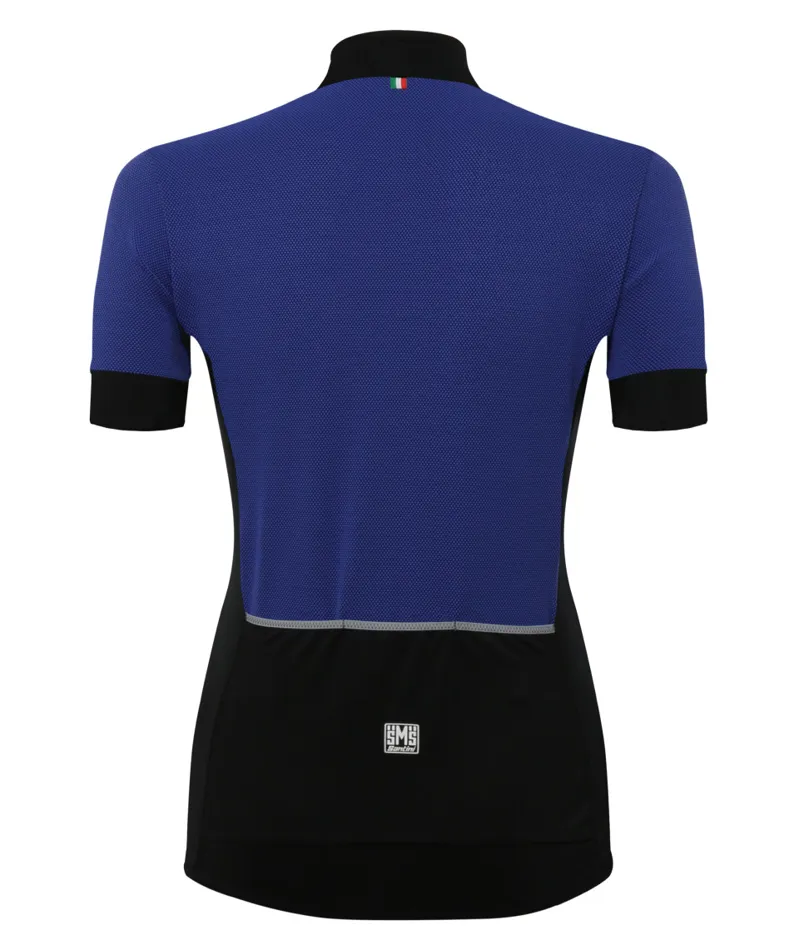 Santini Brio Womens SS Jersey Large in Nautica Blue-2