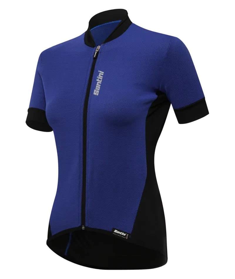 Santini Brio Womens SS Jersey Large in Nautica Blue-1