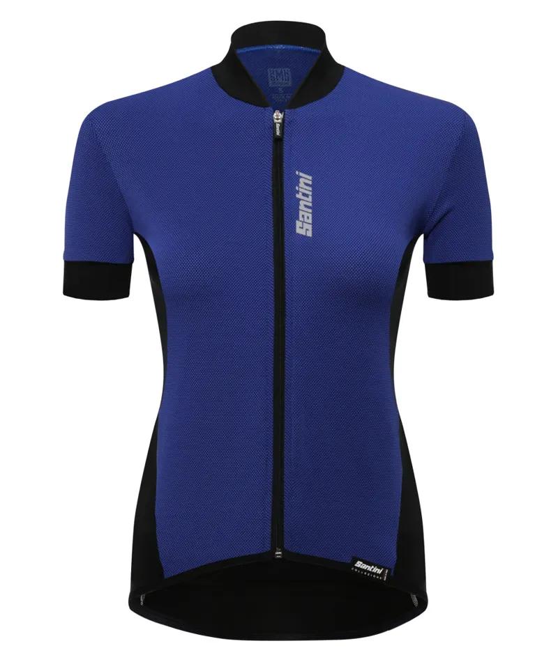Santini Brio Womens SS Jersey Large in Nautica Blue
