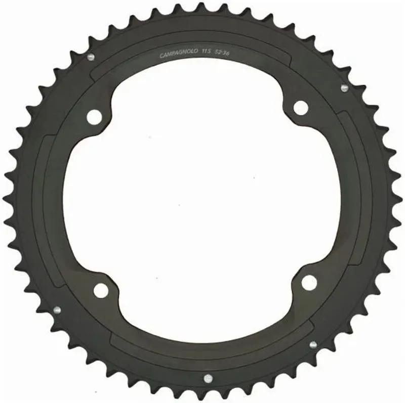 Campagnolo 4-Arm Sup Rec/Rec/Chorus Chainrings 11x in Grey-1