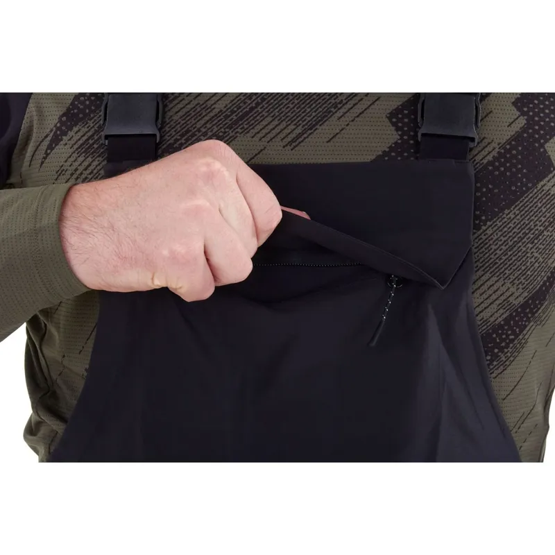 Madison DTE 3-Layer Waterproof Bib Trousers in Black-9