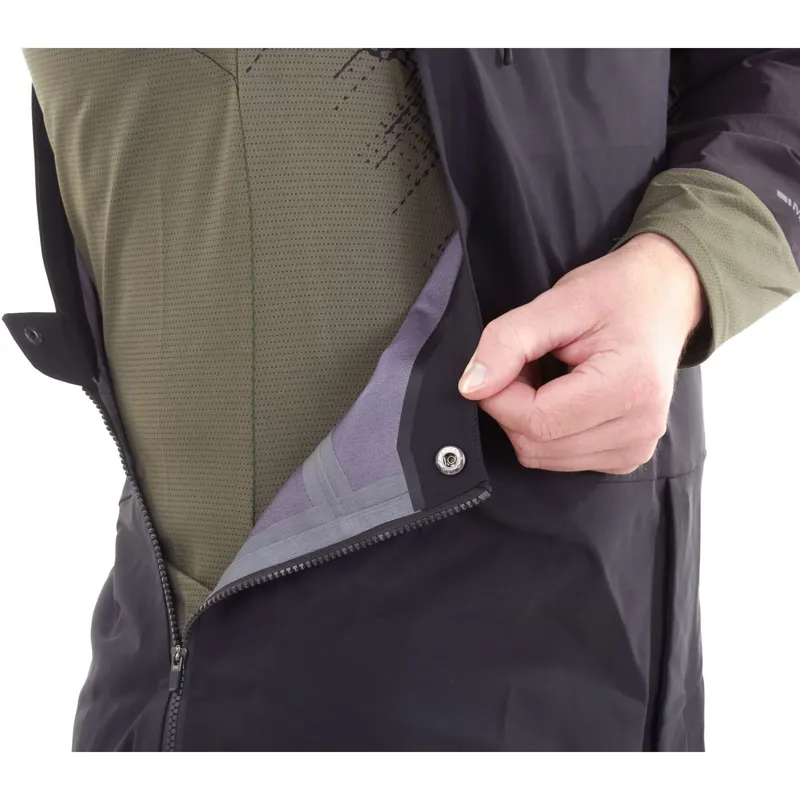 Madison DTE 3-Layer Waterproof Bib Trousers in Black-8