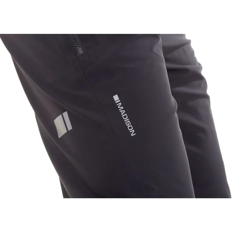 Madison DTE 3-Layer Waterproof Bib Trousers in Black-2