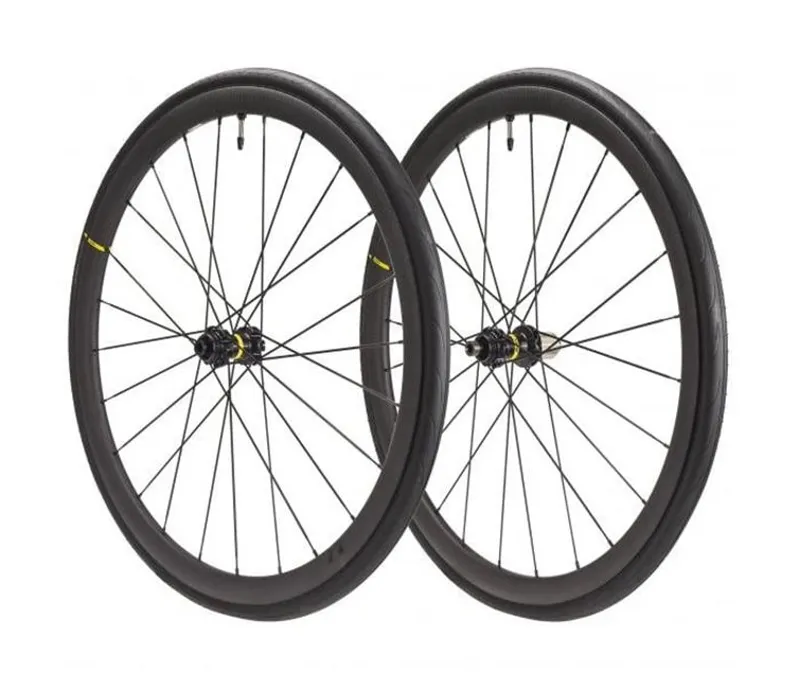 Mavic Ksyrium Pro Carbon UST Disc Centrelock Thru Axle Wheelset-1