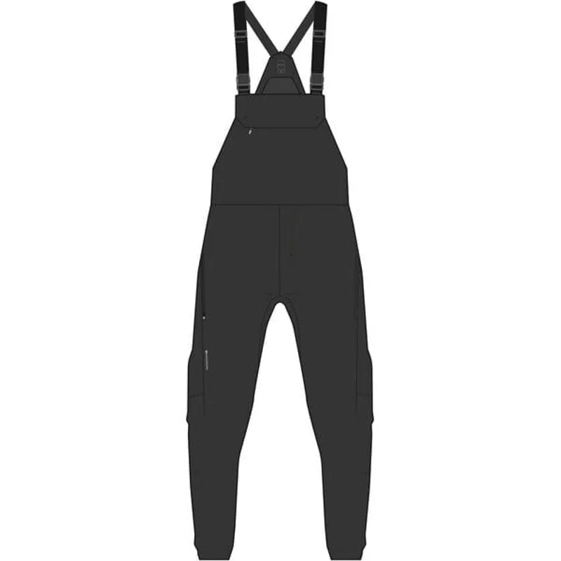 Madison DTE 3-Layer Waterproof Bib Trousers in Black