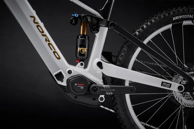 Norco Range VLT CX C1 EBike in White/Raw White-4