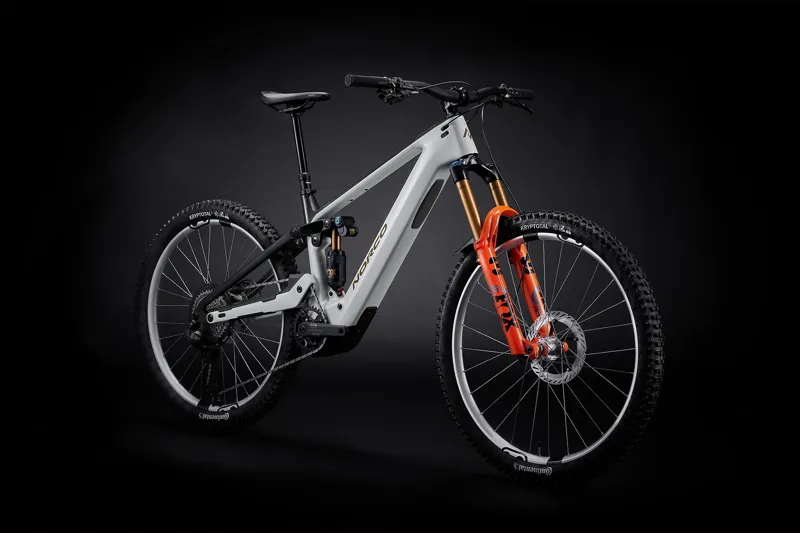 Norco Range VLT CX C1 EBike in White/Raw White-3