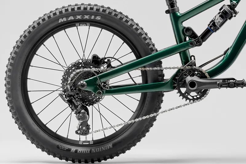 2026 Norco Fluid FS Youth Bike 20 in Dark Green -2