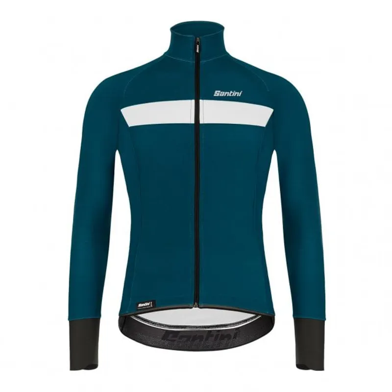 Santini Vega H2O Long Sleeve Jersey in Teal