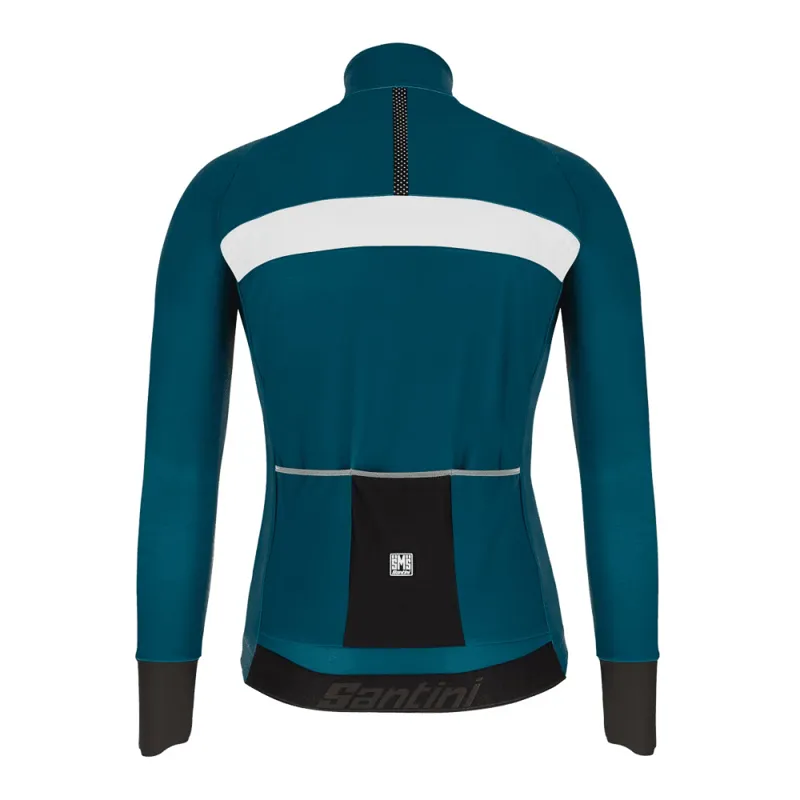 Santini Vega H2O Long Sleeve Jersey in Teal-2