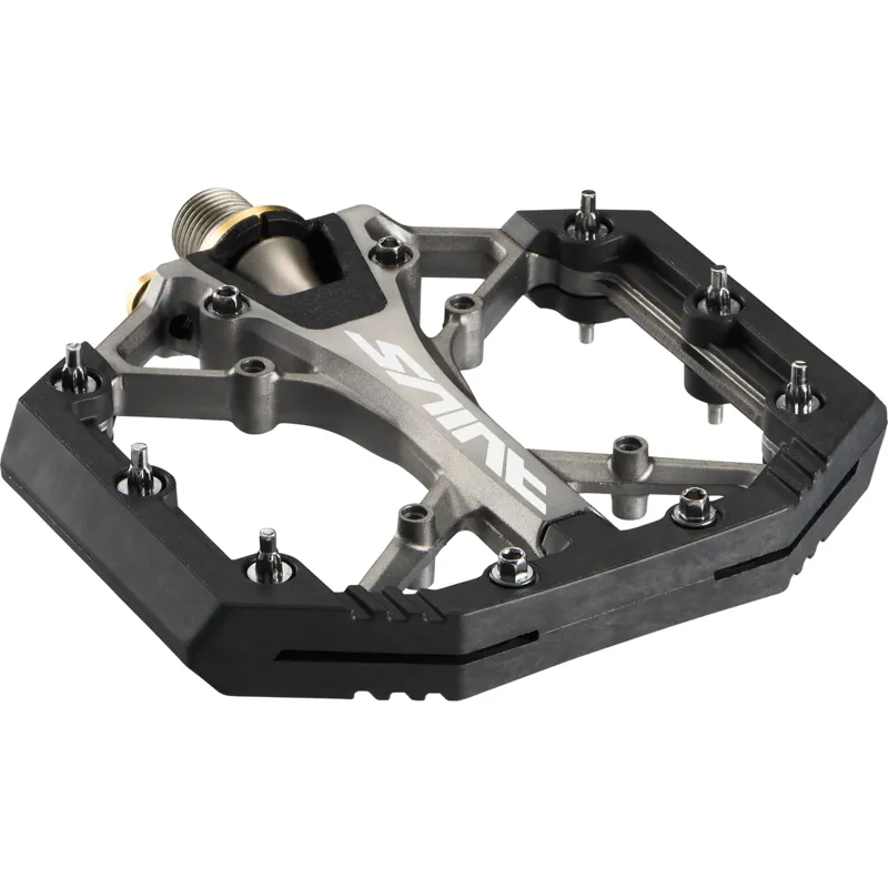Shimano Saint PDG8040 Flat Pedals in Black-1