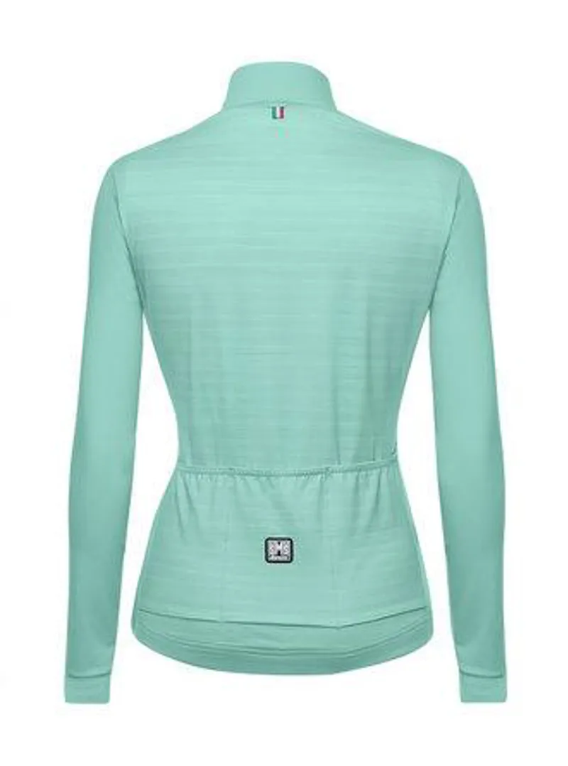 Santini 365 Scia Long Sleeve Women's Jersey Water in Blue-2