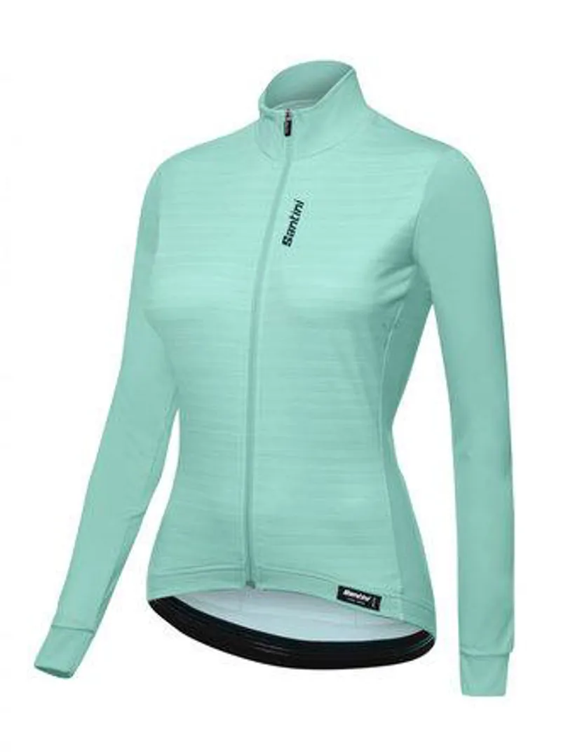 Santini 365 Scia Long Sleeve Women's Jersey Water in Blue