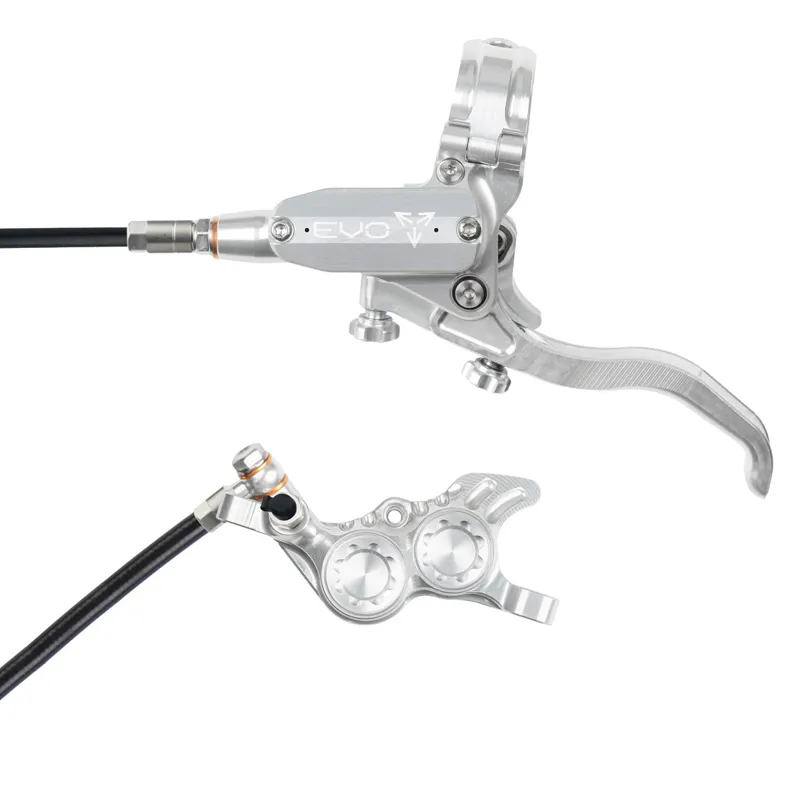 Hope Tech 4 EVO GR4 Disc Brake in Silver No Rotor Included