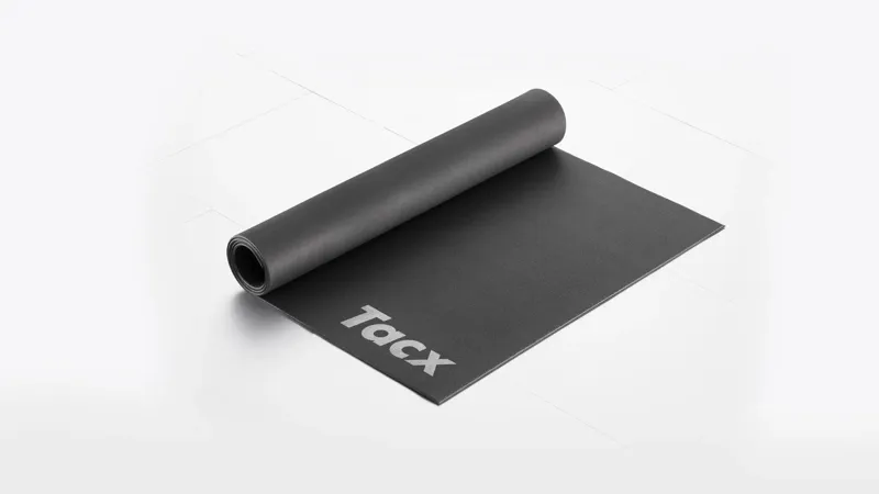 Tacx Rollable Trainer Mat in Black-2