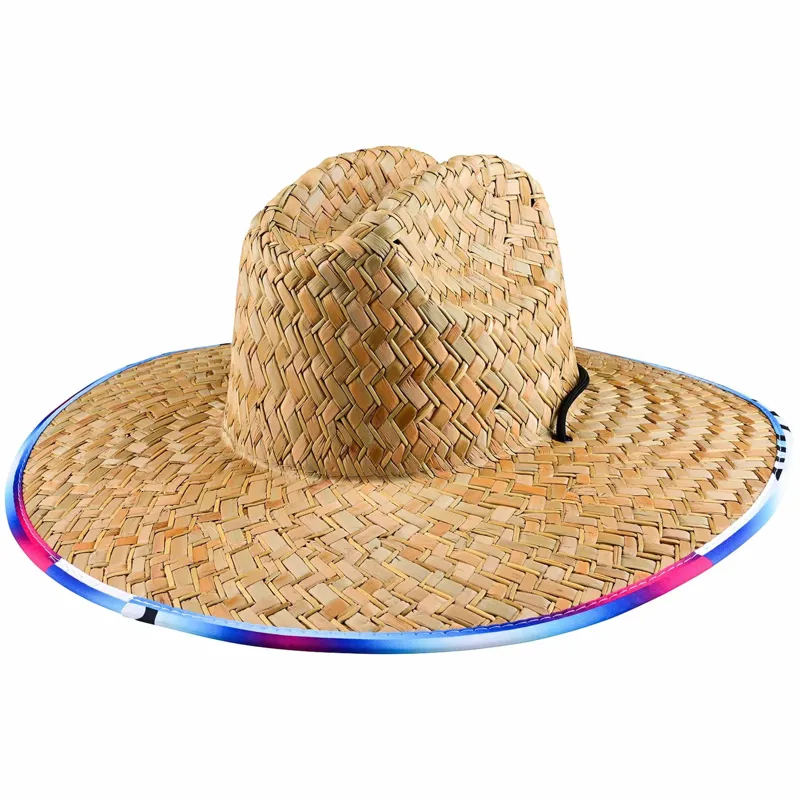 Troy Lee Designs Straw Hat in Lucid White/Black-1