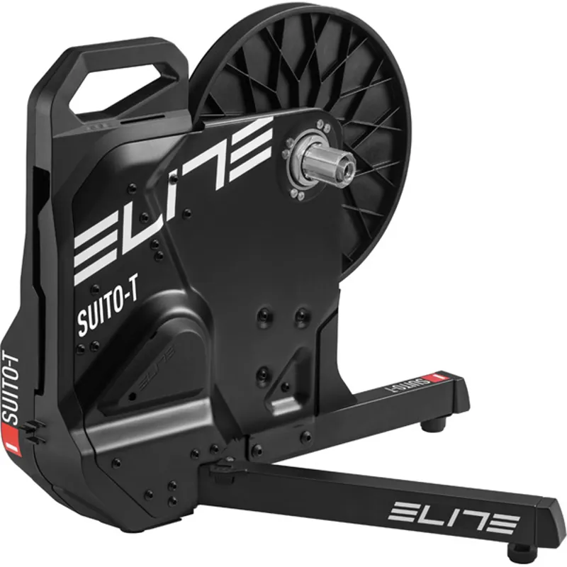 Elite Suito T Smart Trainer without Cassette in Black/ Red