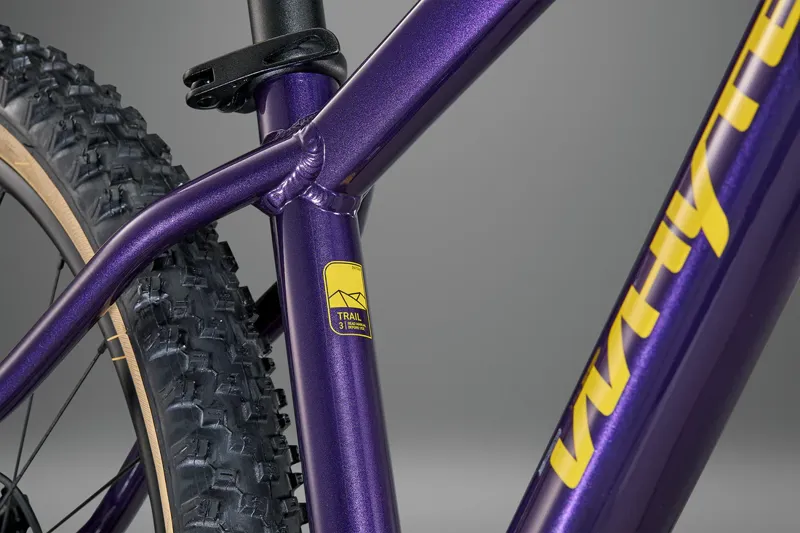 Whyte Bikes Secta 26 Youth Mountain Bike in Gloss Purple/Yellow-7