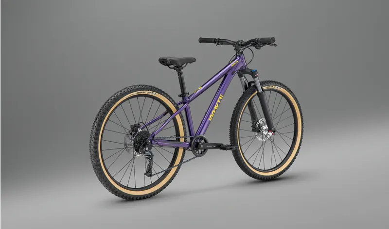 Whyte Bikes Secta 26 Youth Mountain Bike in Gloss Purple/Yellow-2