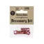 Peaty's X Chris King Tubeless Valve Accessory Kit in Red