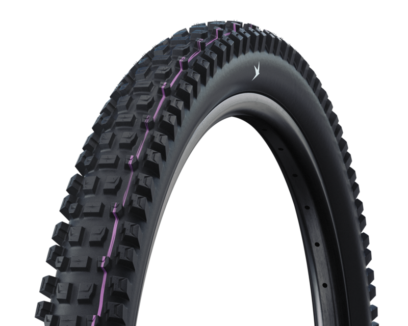 Schwalbe Albert Trail Pro E50 Tire 29x2.5 A-Ultra Soft in Black-1