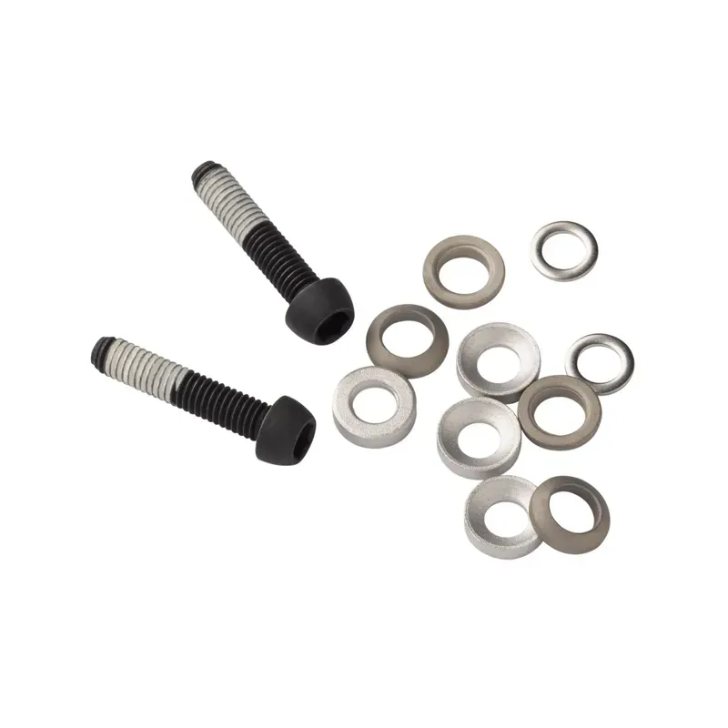 SRAM Bracket Mounting Bolts Stainless t25 2 Pcs Flat Mount Caliper