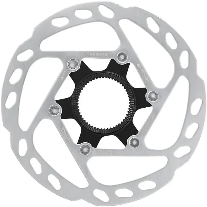Shimano SMRT64 CentreLock 160mm Rotor in Silver/Black