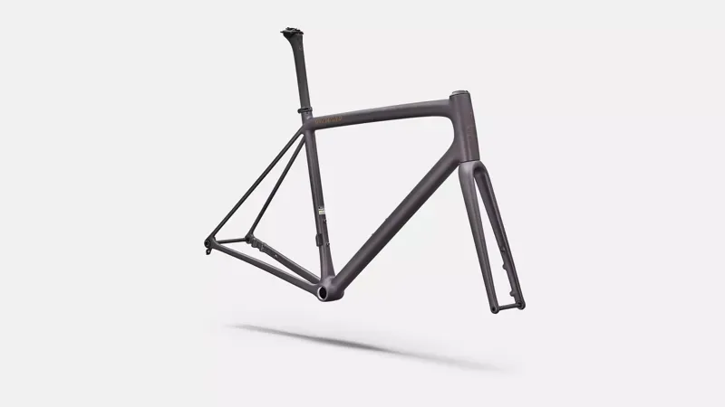 Specialized Aethos 2 Frameset FACT 10r Carbon Frame in Nebula Metallic/Burnt Gold-1