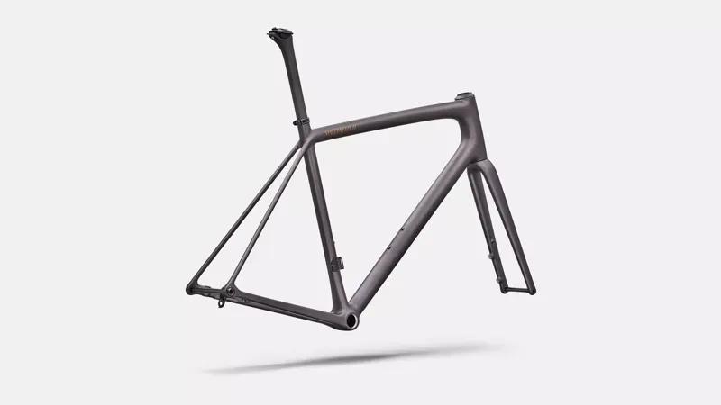 Specialized Aethos 2 Frameset FACT 10r Carbon Frame in Nebula Metallic/Burnt Gold-2