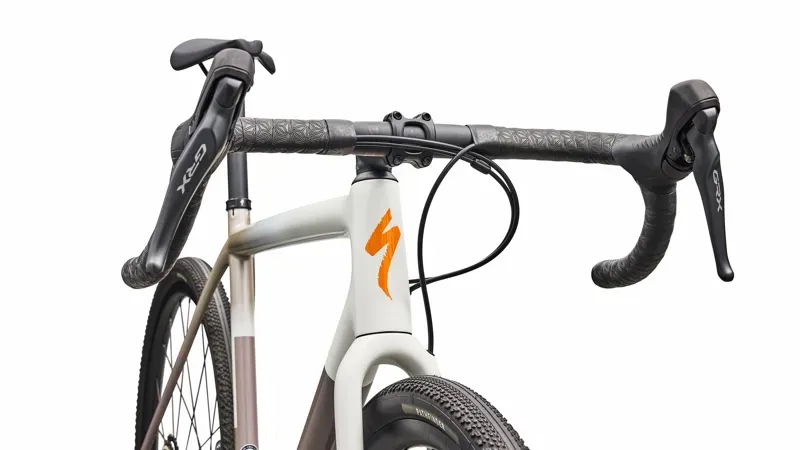Specialized Crux Comp Gravel Bike in Dune White/Sandstone/Desert/Orange Zest-4