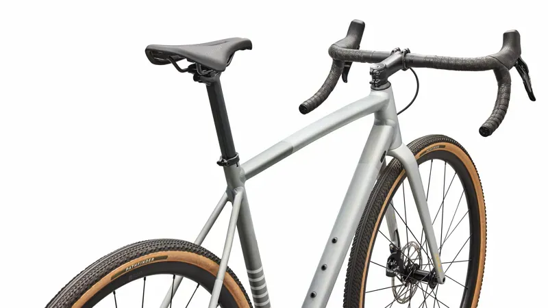 Specialized Crux DSW Comp Gravel Bike in Shadow Silver/Calinia Sunshine-3