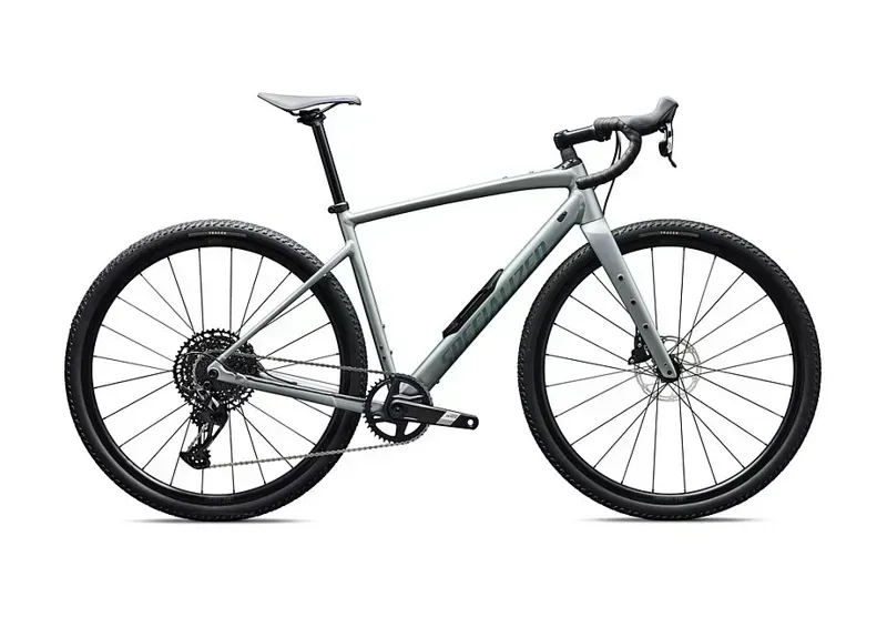 Specialized Diverge 4 Comp Alloy SRAM Apex Gravel Bike in Shadow Silver/Fjord