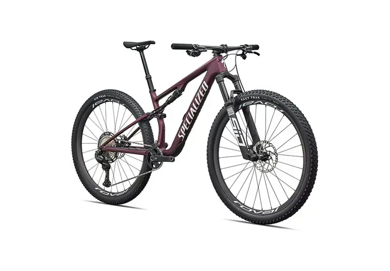 Specialized Epic 8 Expert Di2 XC Mountain Bike in Satin Bordeaux Metallic/White-1