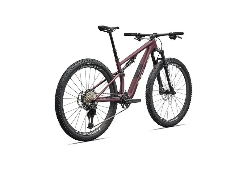 Specialized Epic 8 Expert Di2 XC Mountain Bike in Satin Bordeaux Metallic/White-2