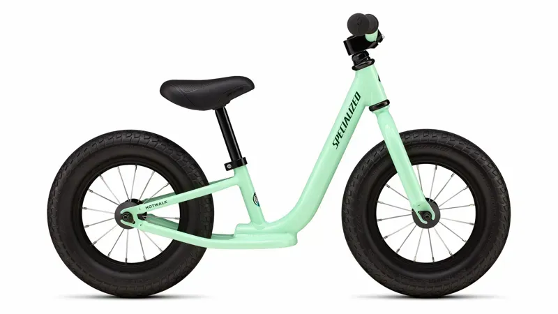 Specialized Hotwalk 12 Kids Bike in Gloss Oasis/Pine Green